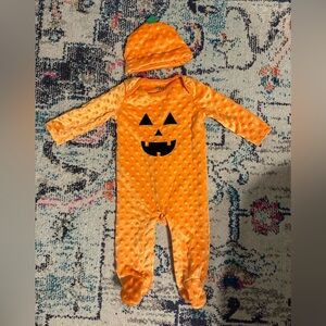 Chick Pea 6-9M Halloween Pumpkin Costume
